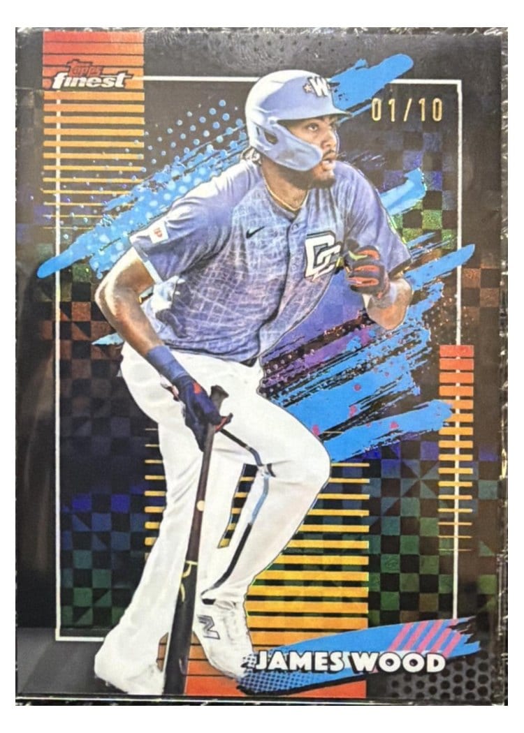 2026 Topps Finest James Wood #164 card