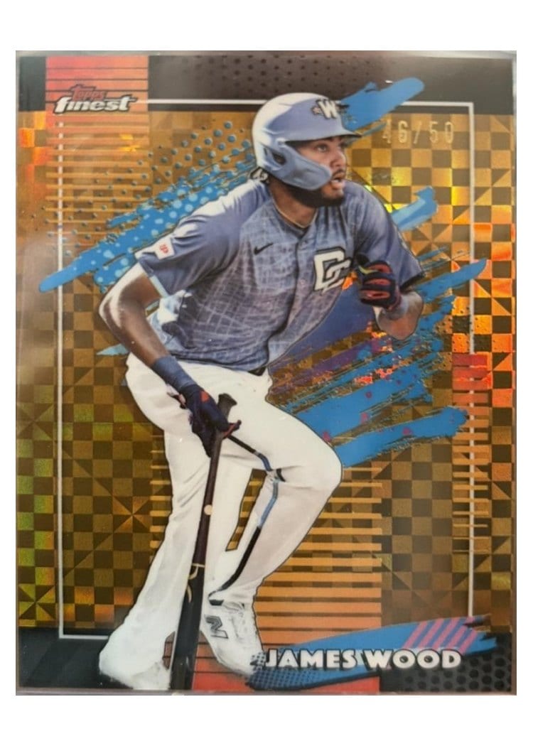 2026 Topps Finest James Wood #164 card