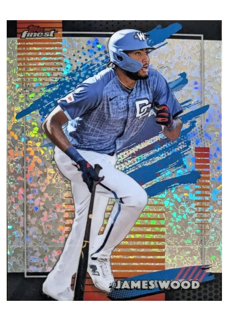 2026 Topps Finest James Wood #164 card