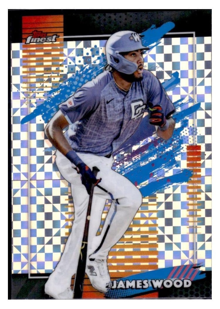 2026 Topps Finest James Wood #164 card