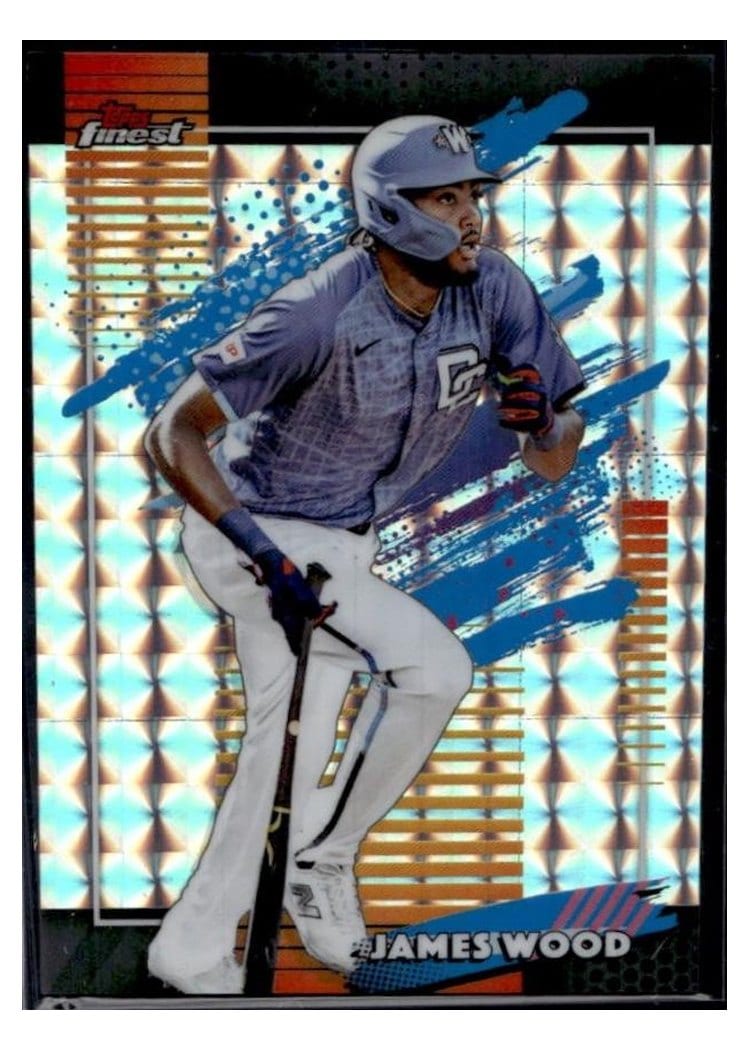 2026 Topps Finest James Wood #164 card