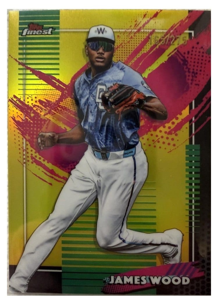 2026 Topps Finest James Wood #253 card