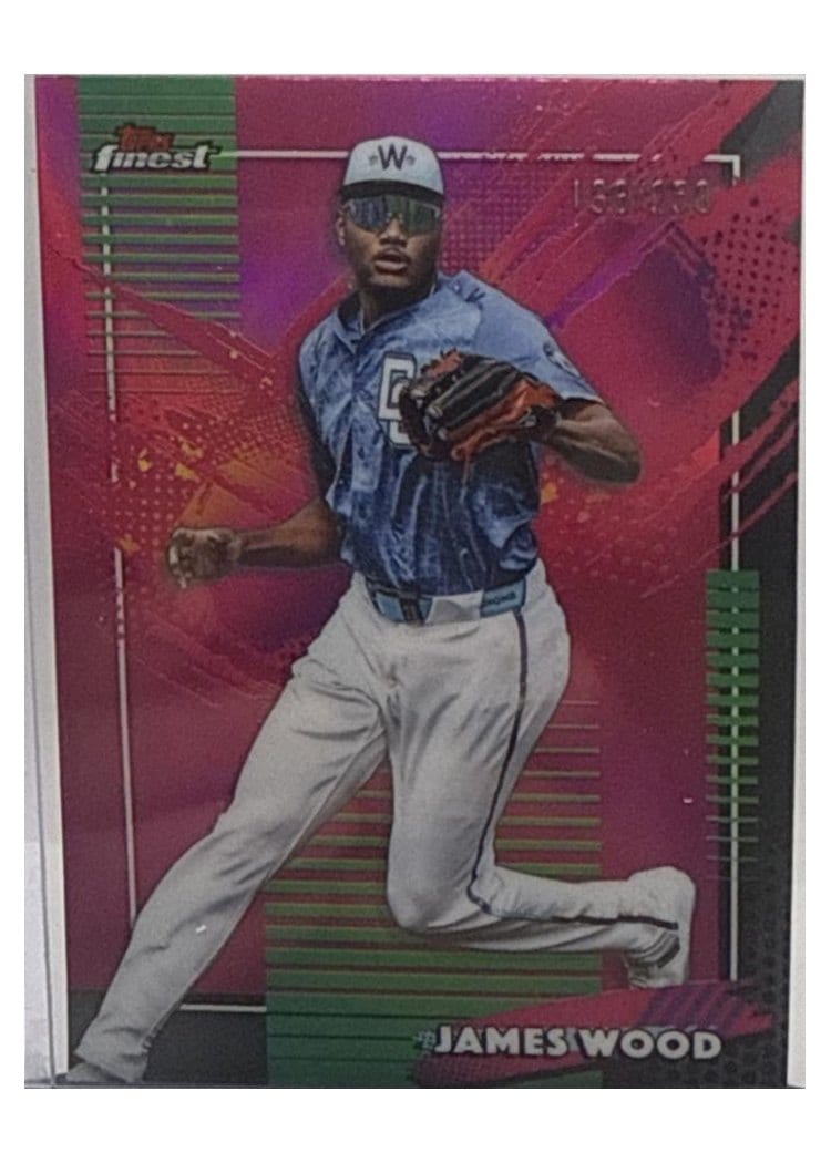 2026 Topps Finest James Wood #253 card
