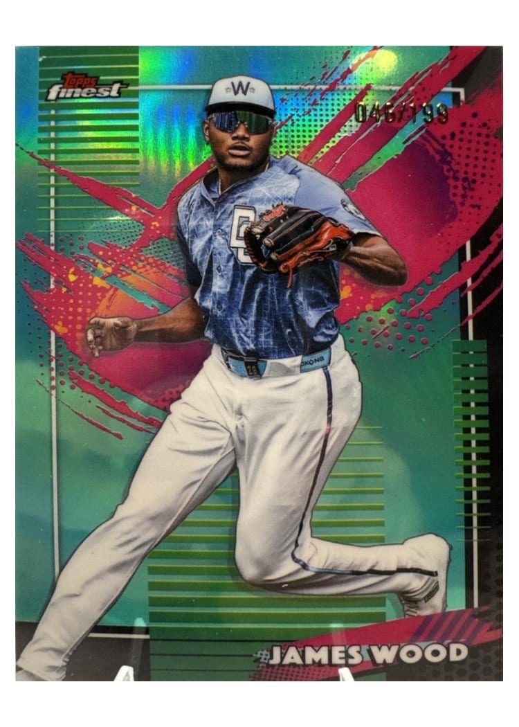 2026 Topps Finest James Wood #253 card