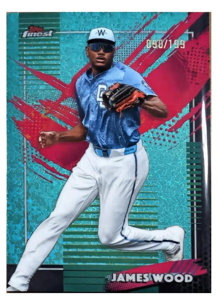 2026 Topps Finest James Wood #253 card