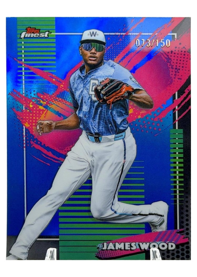 2026 Topps Finest James Wood #253 card