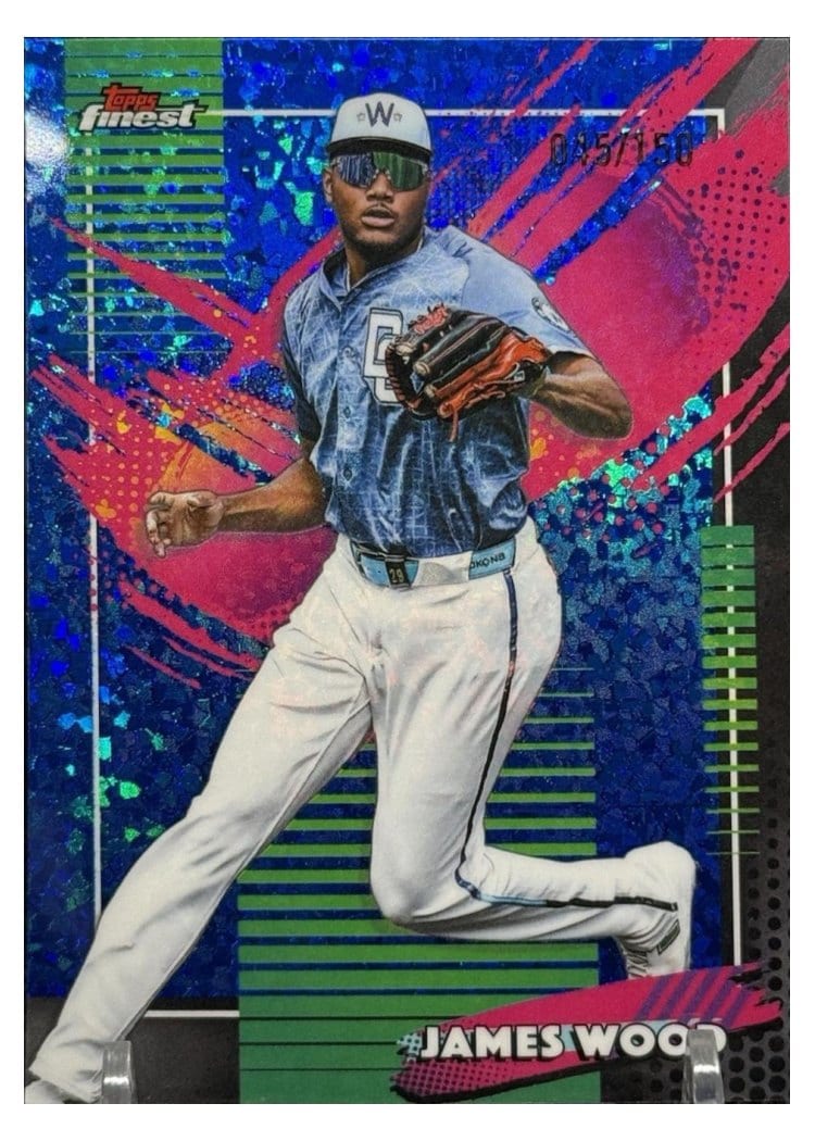 2026 Topps Finest James Wood #253 card
