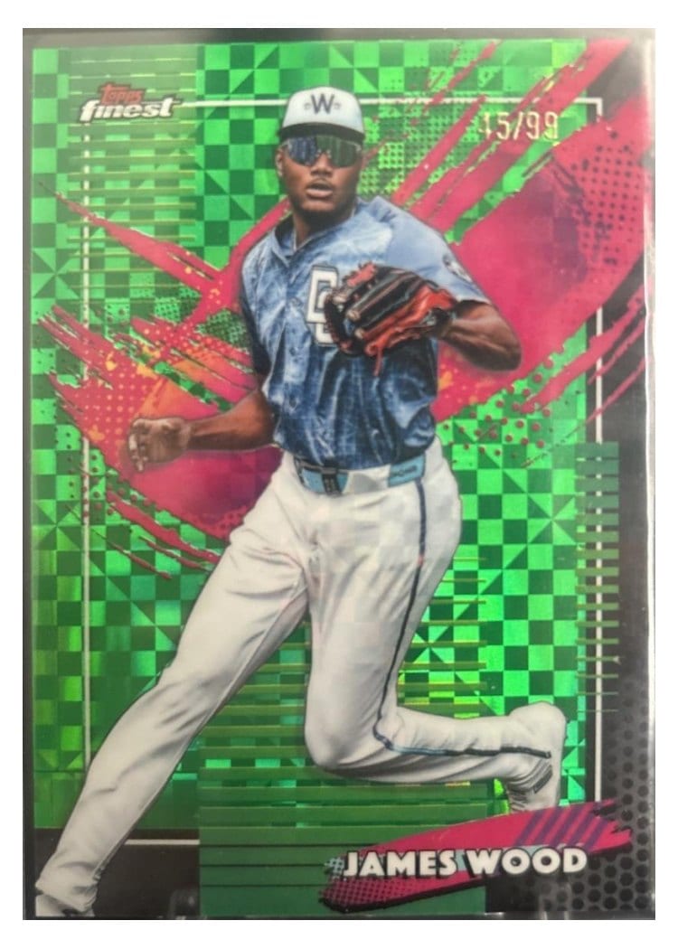 2026 Topps Finest James Wood #253 card