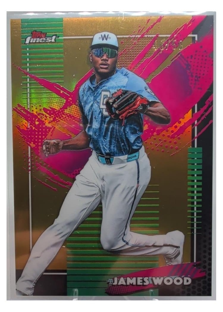 2026 Topps Finest James Wood #253 card