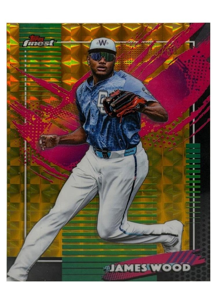 2026 Topps Finest James Wood #253 card
