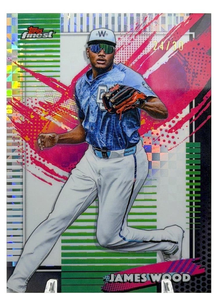 2026 Topps Finest James Wood #253 card