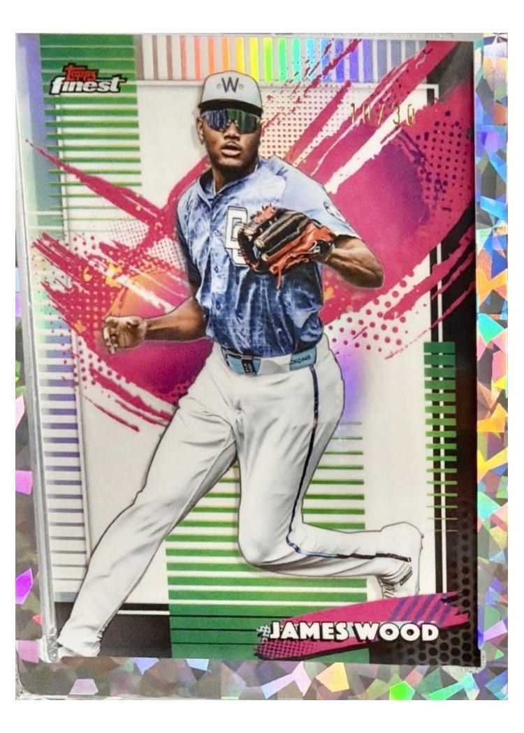 2026 Topps Finest James Wood #253 card