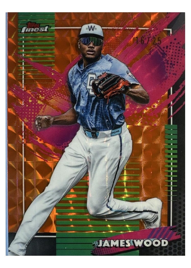 2026 Topps Finest James Wood #253 card
