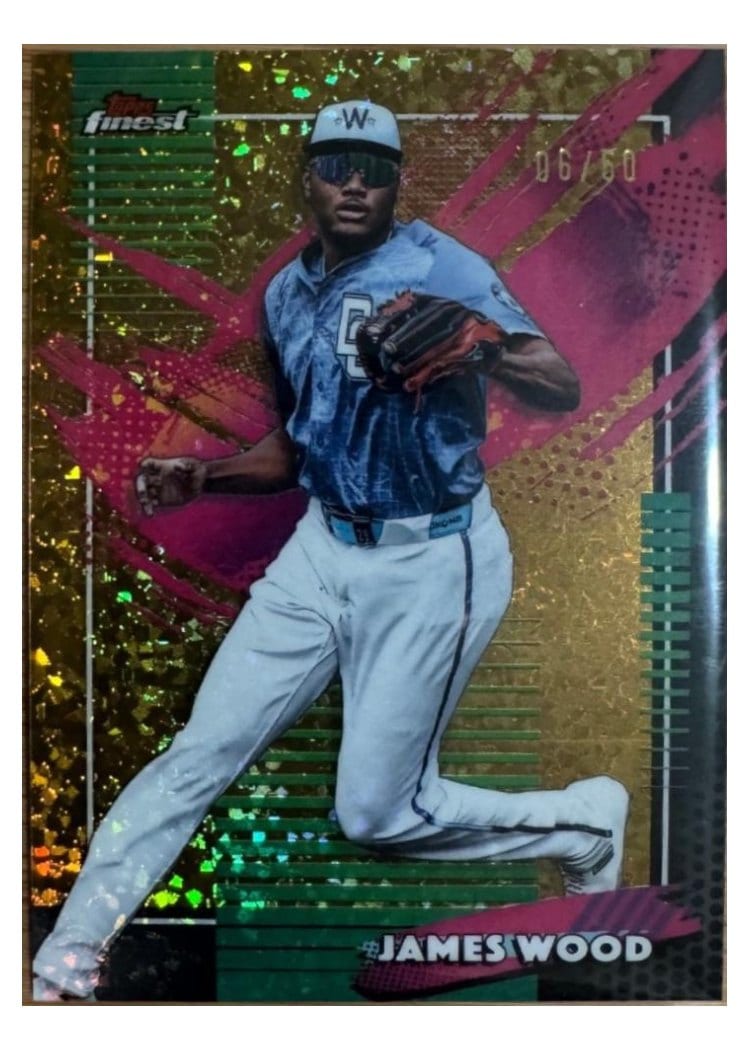 2026 Topps Finest James Wood #253 card