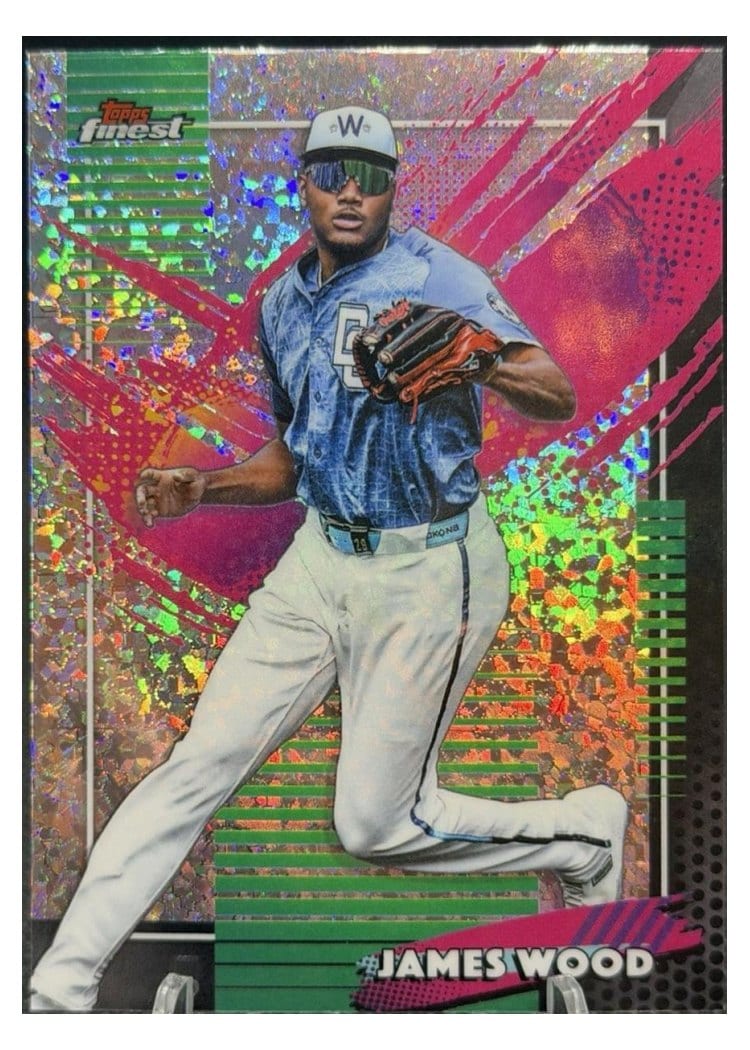 2026 Topps Finest James Wood #253 card