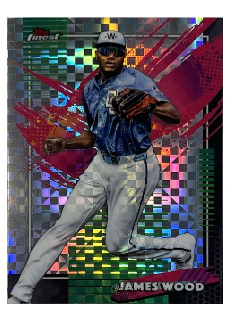 2026 Topps Finest James Wood #253 card