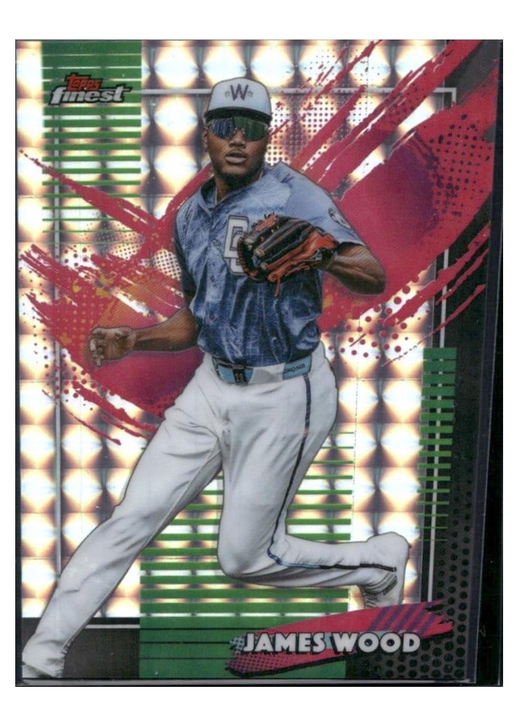 2026 Topps Finest James Wood #253 card