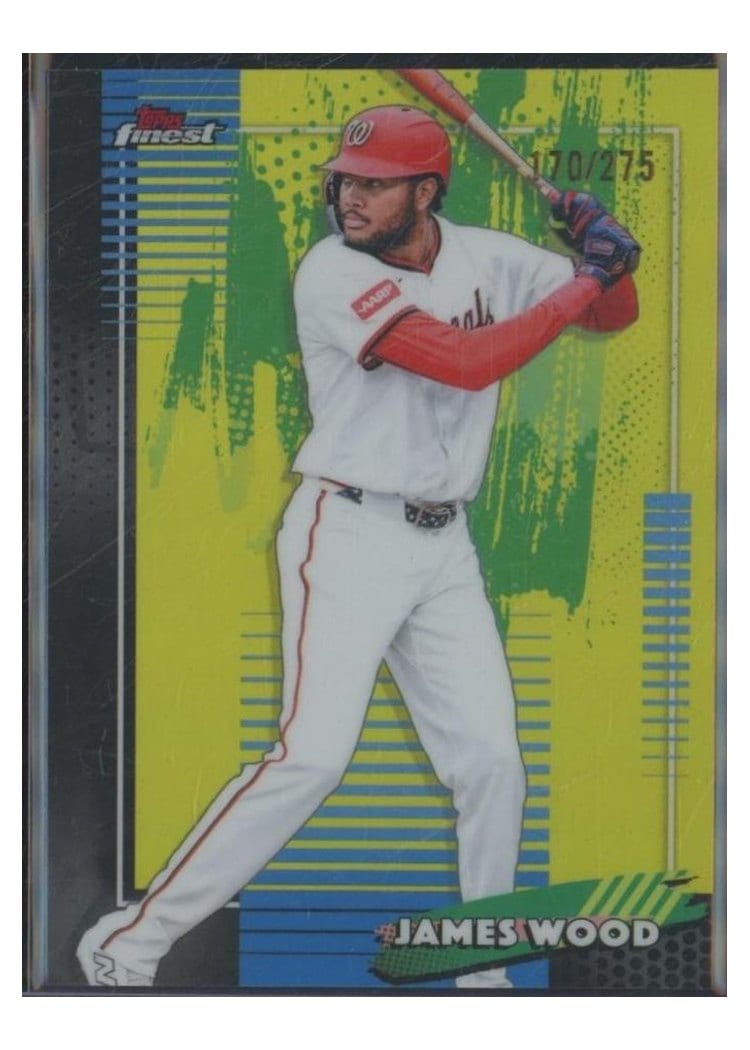 2026 Topps Finest James Wood #83 card
