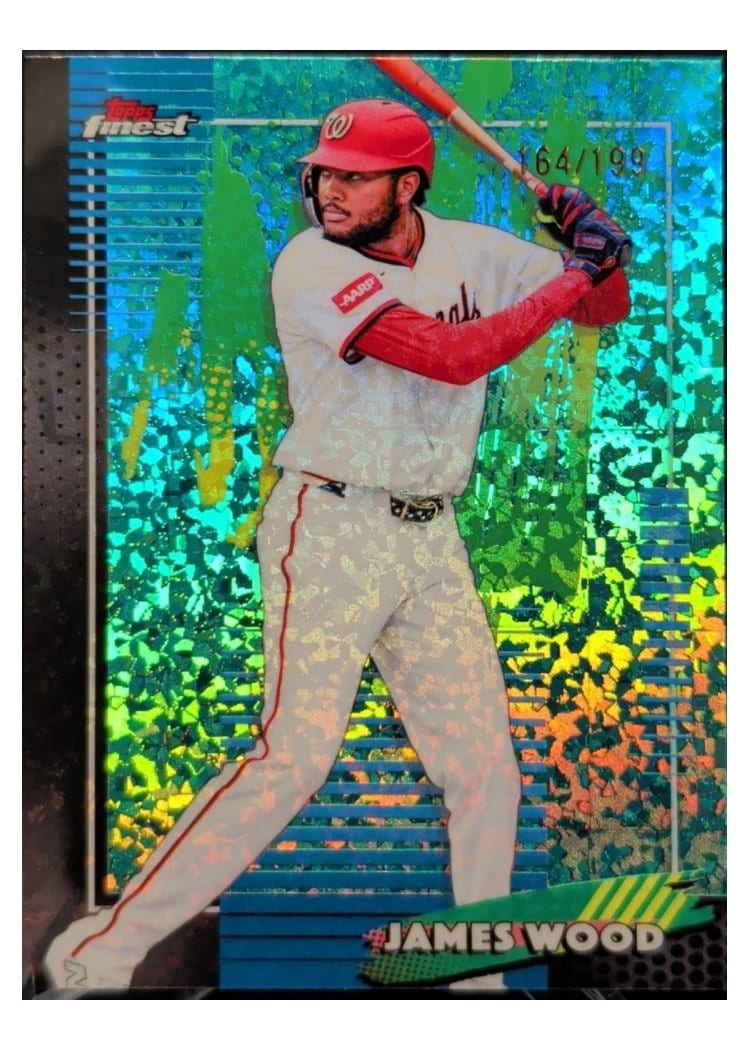 2026 Topps Finest James Wood #83 card