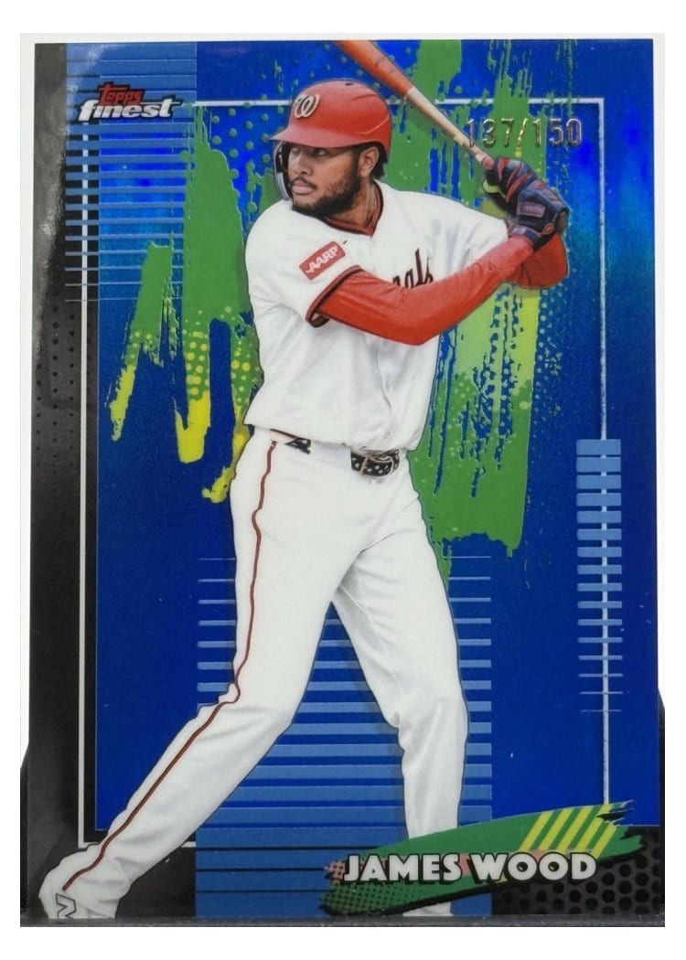 2026 Topps Finest James Wood #83 card