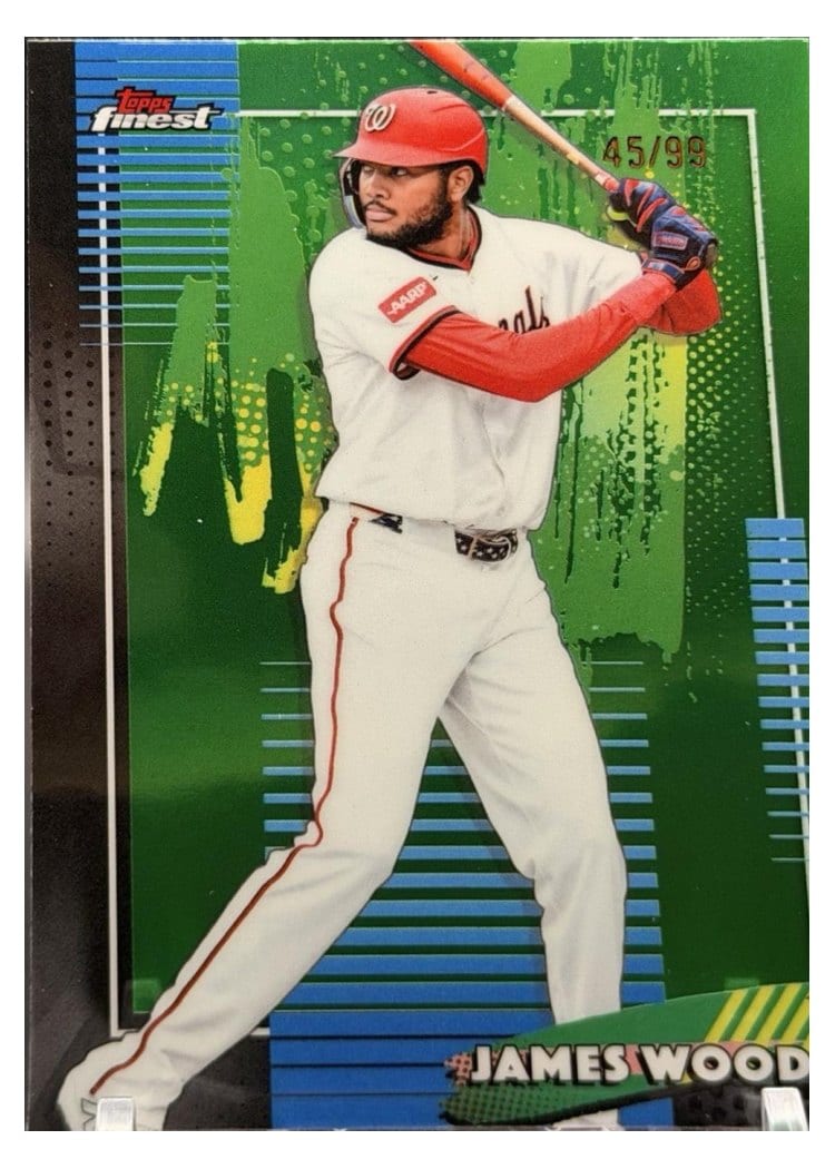 2026 Topps Finest James Wood #83 card