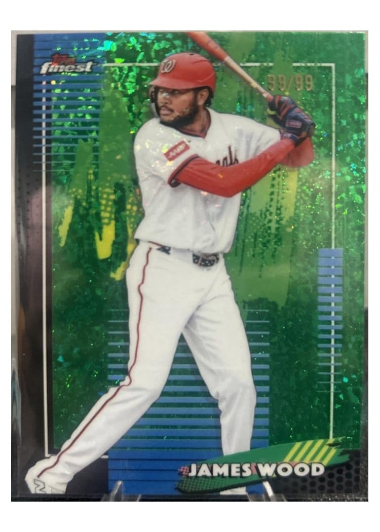 2026 Topps Finest James Wood #83 card