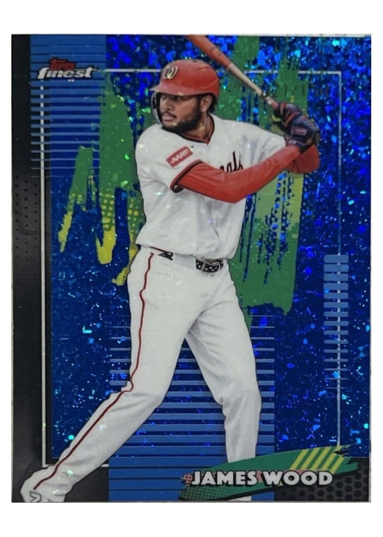 2026 Topps Finest James Wood #83 card