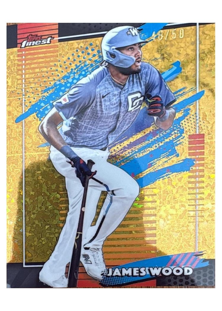 2026 Topps Finest James Wood #83 card