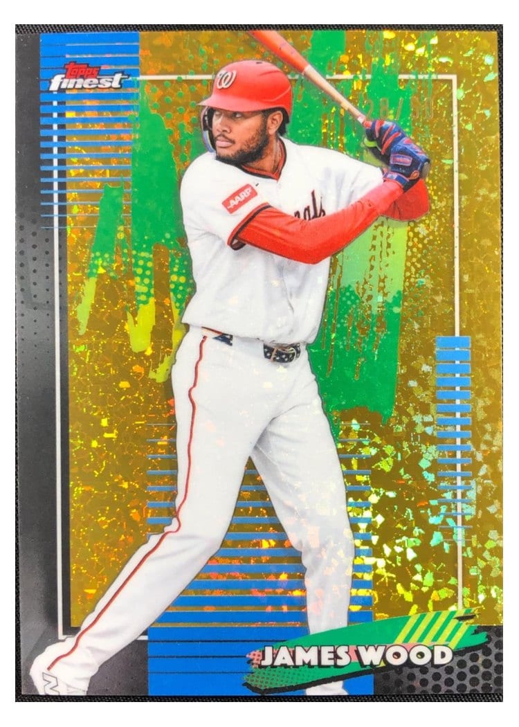 2026 Topps Finest James Wood #83 card