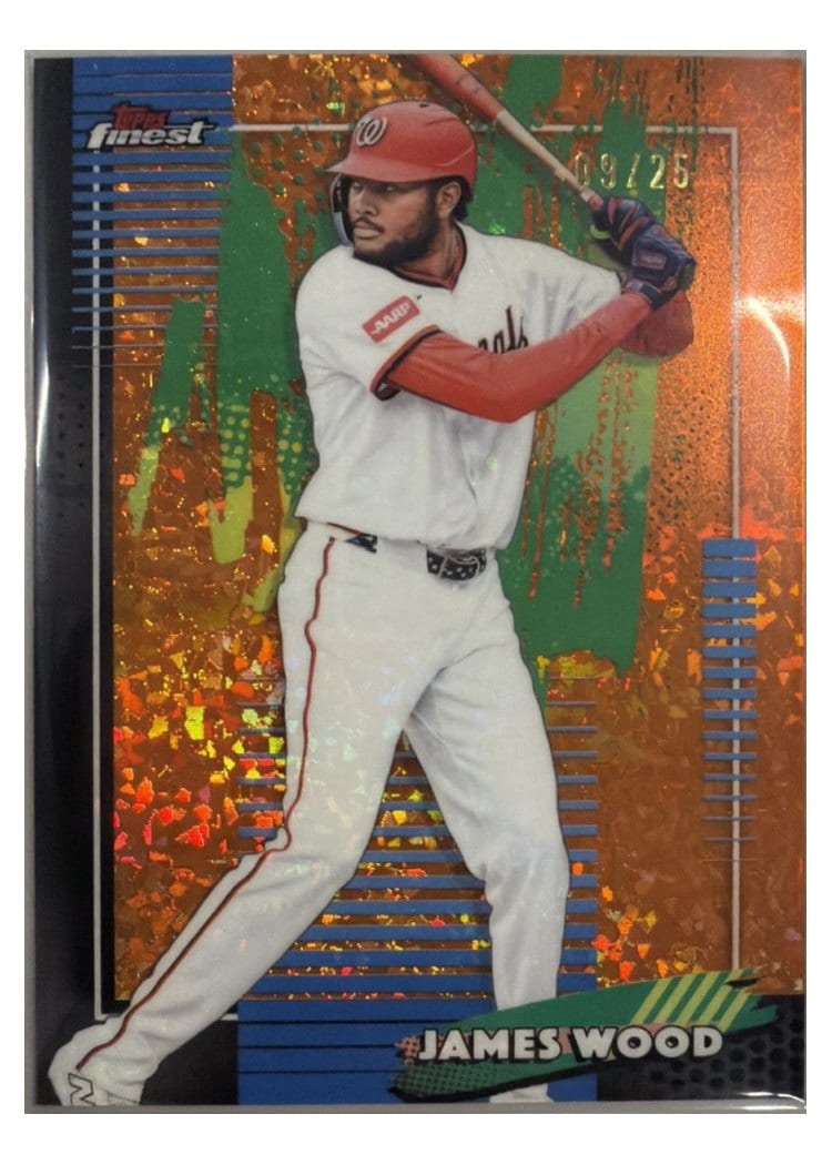 2026 Topps Finest James Wood #83 card
