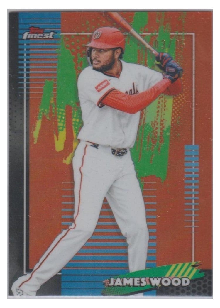 2026 Topps Finest James Wood #83 card