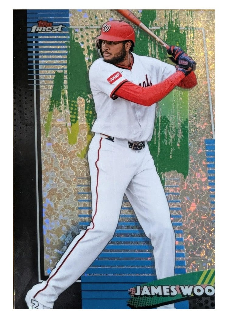 2026 Topps Finest James Wood #83 card