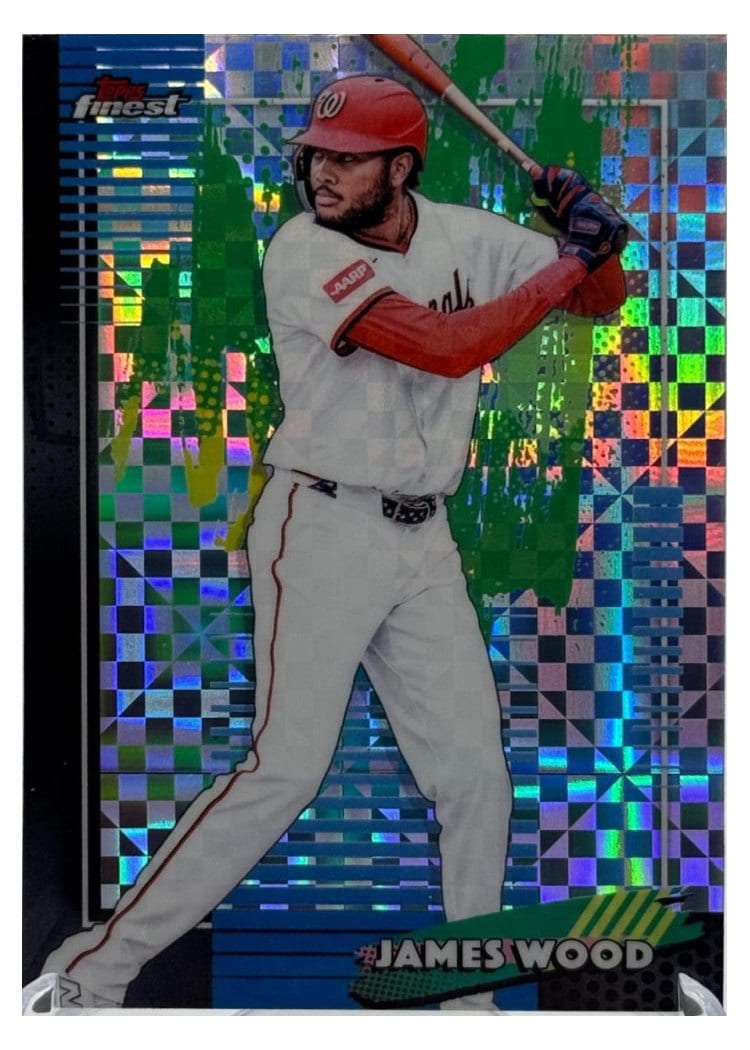2026 Topps Finest James Wood #83 card