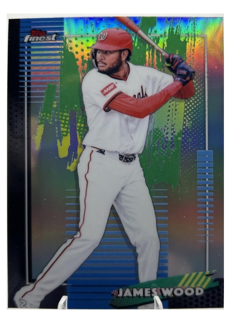 2026 Topps Finest James Wood #83 card