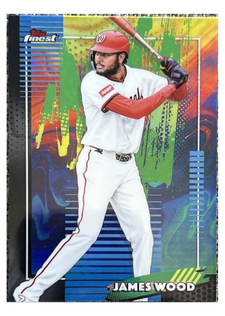 2026 Topps Finest James Wood #83 card