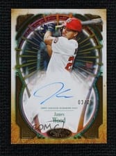 2026 Topps Tier One Tier One Xplosion Autographs James Wood #T1XA-JW card