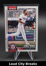 2026 Topps Walk This Way James Wood #349 card
