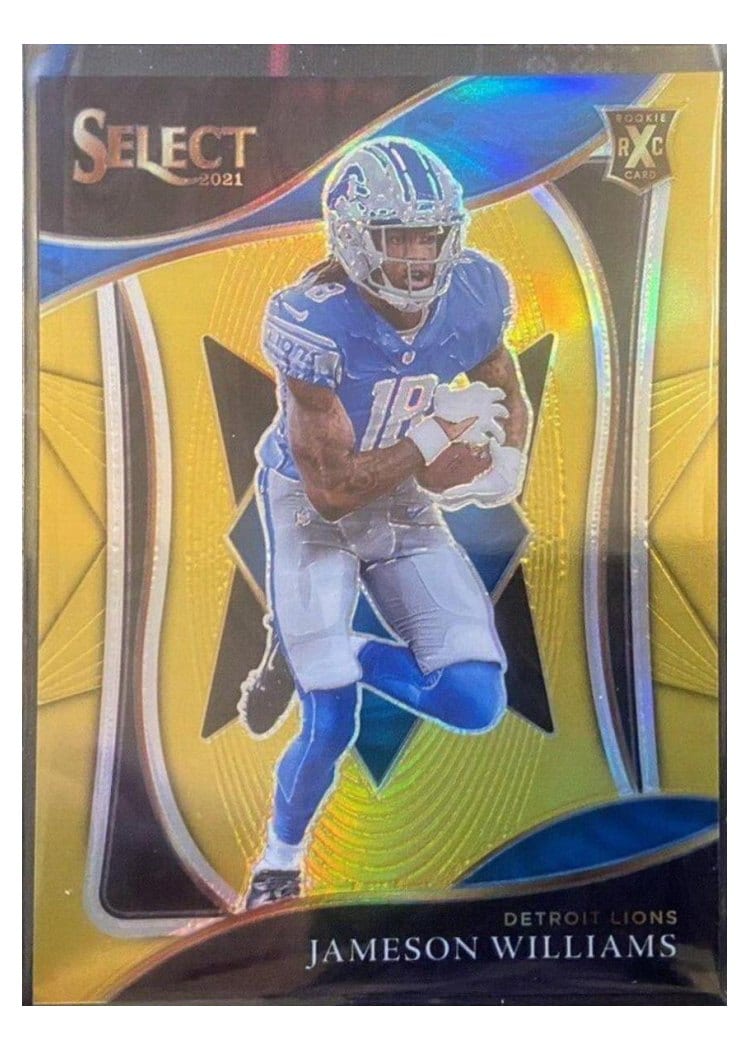 2021 Panini Select Base Set Jameson Williams #414 card