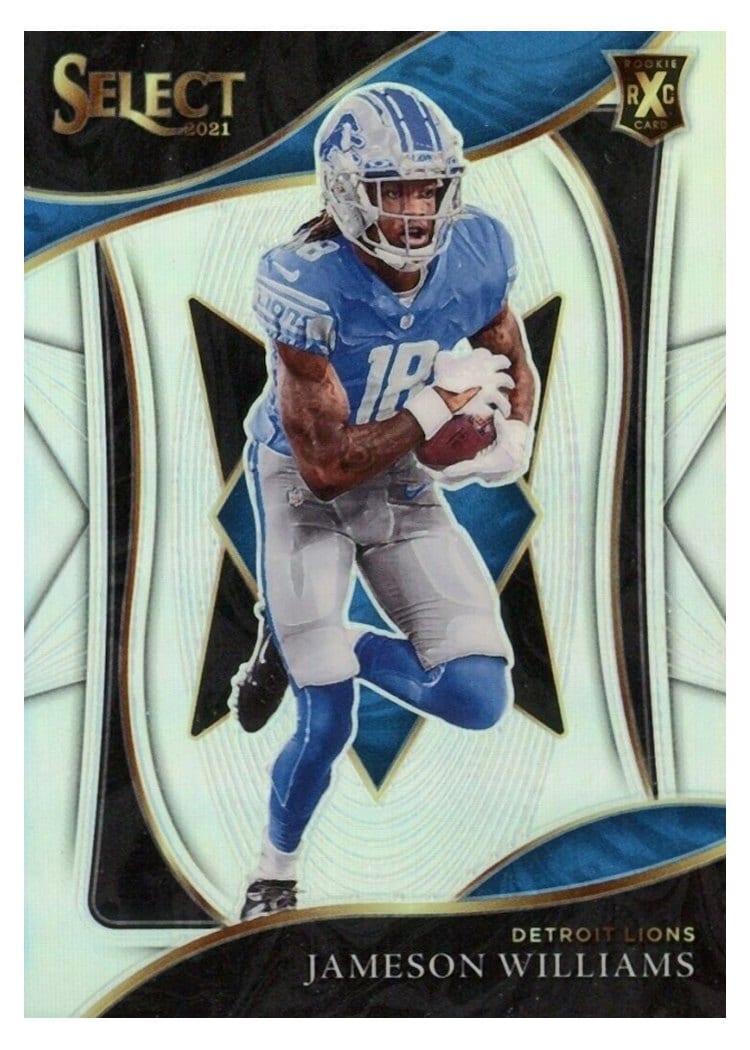 2021 Panini Select Base Set Jameson Williams #414 card