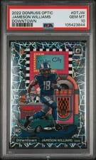 2022 Donruss Optic Downtown Jameson Williams #DT-JW card