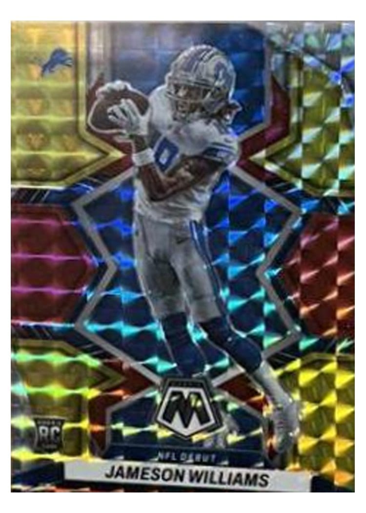 2022 Panini Mosaic Base Set Jameson Williams #278 card