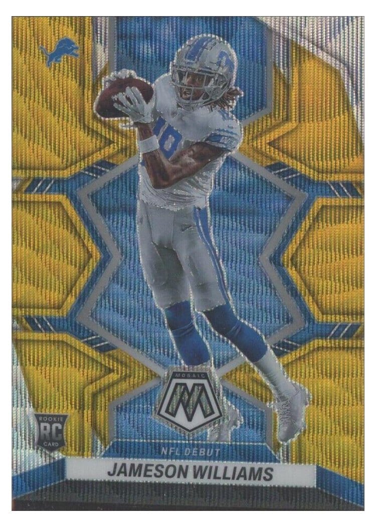 2022 Panini Mosaic Base Set Jameson Williams #278 card