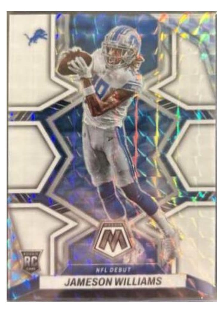2022 Panini Mosaic Base Set Jameson Williams #278 card