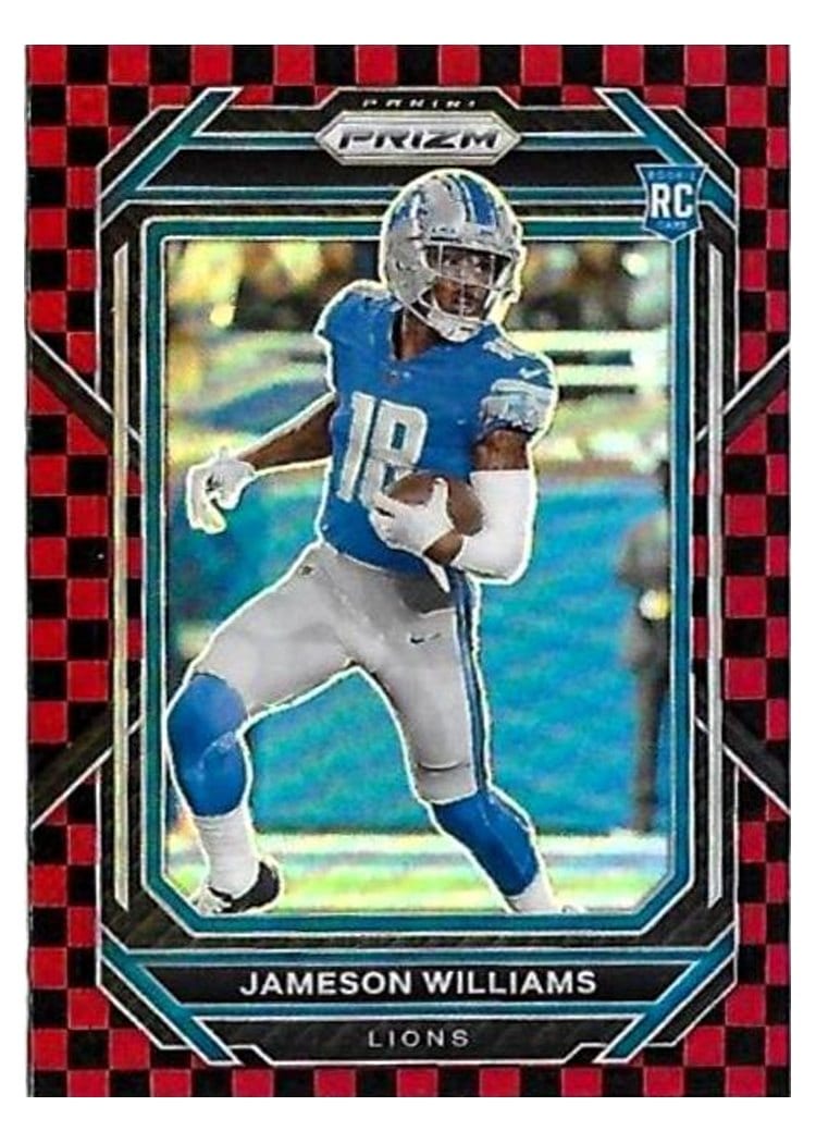 2022 Panini Prizm Base Set Jameson Williams #311 card