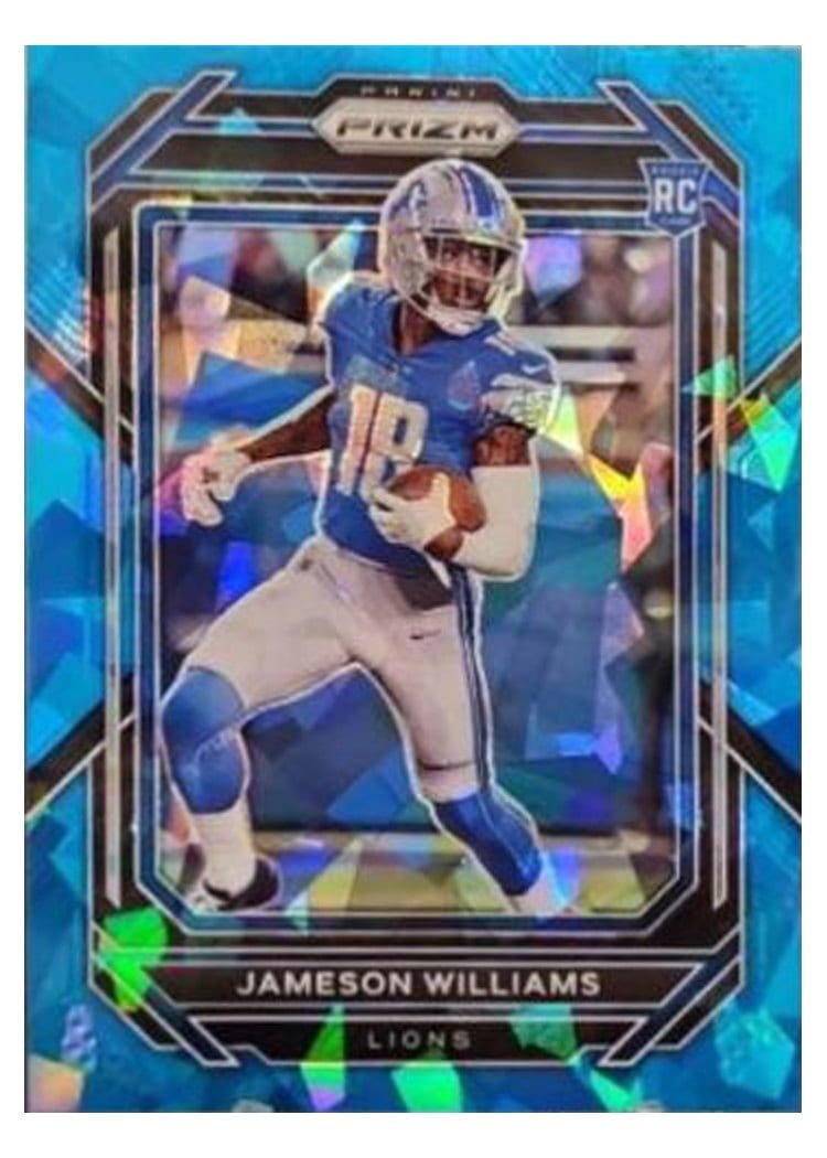 2022 Panini Prizm Base Set Jameson Williams #311 card