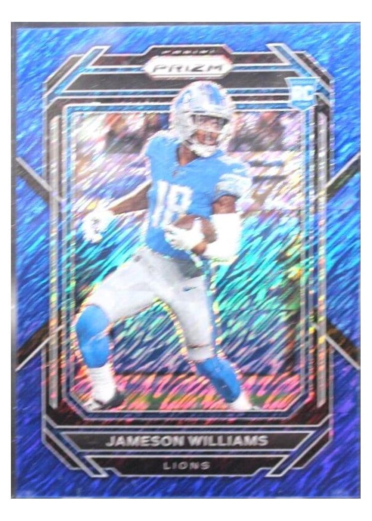2022 Panini Prizm Base Set Jameson Williams #311 card