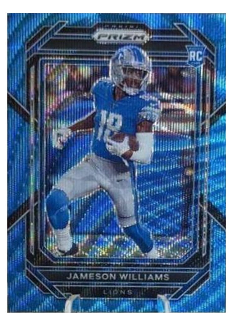2022 Panini Prizm Base Set Jameson Williams #311 card