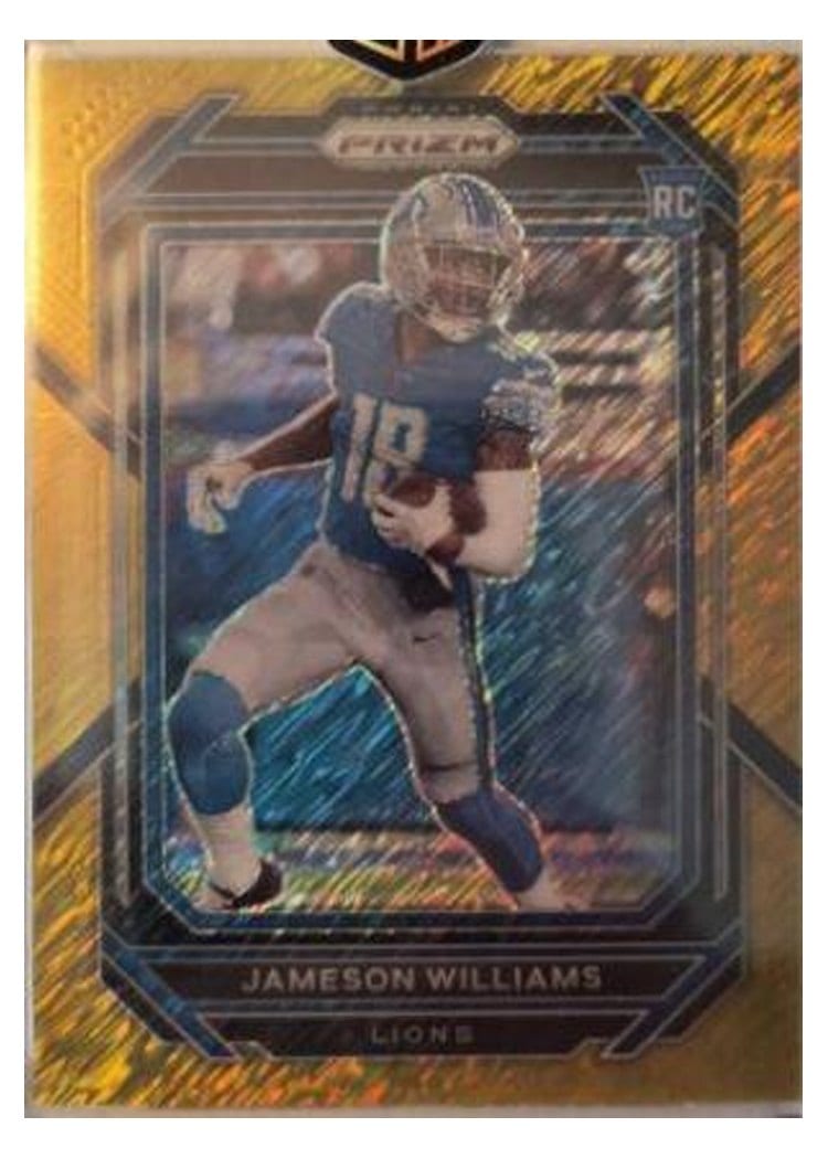 2022 Panini Prizm Base Set Jameson Williams #311 card