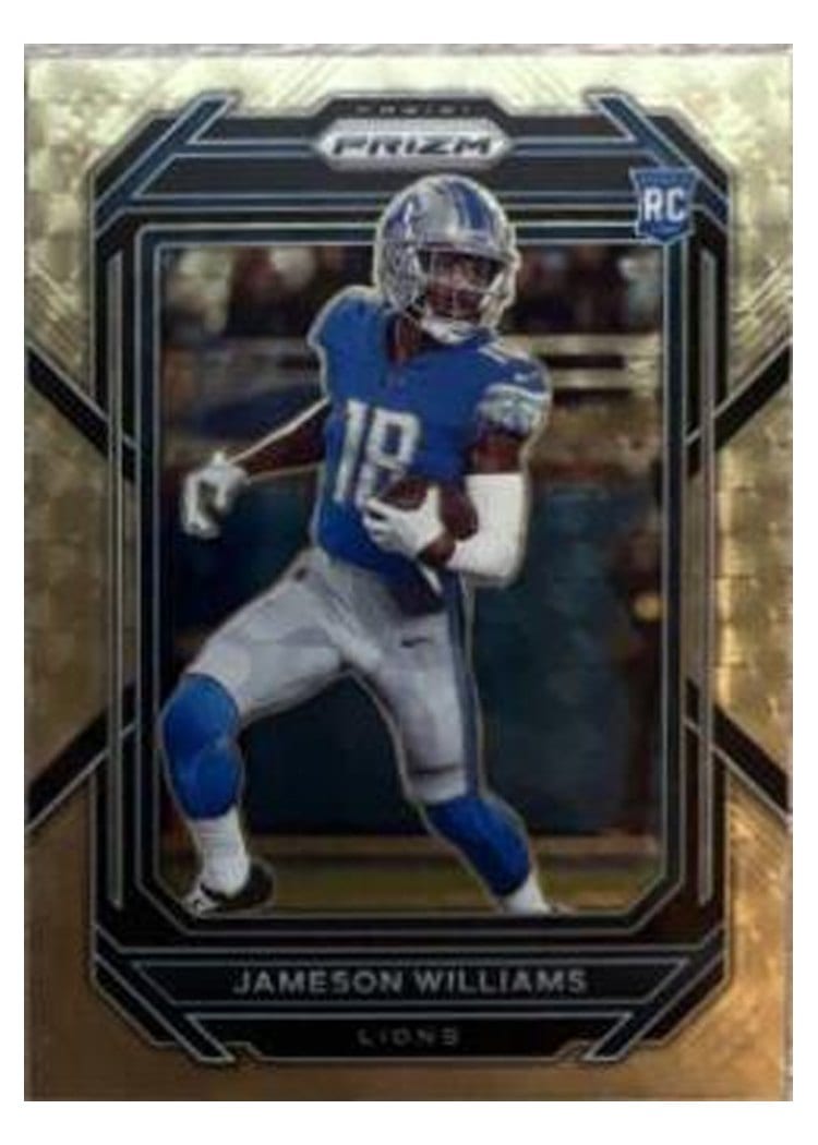 2022 Panini Prizm Base Set Jameson Williams #311 card