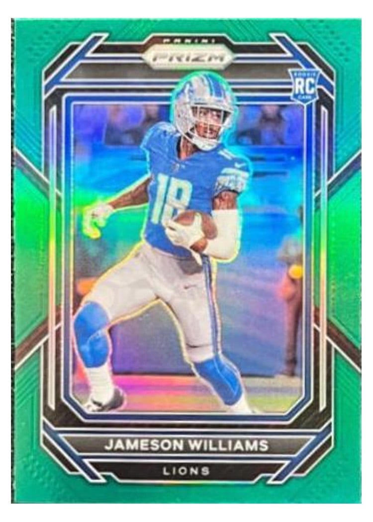 2022 Panini Prizm Base Set Jameson Williams #311 card